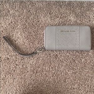 Michael Kors Saffiano Leather Microstud Wallet
